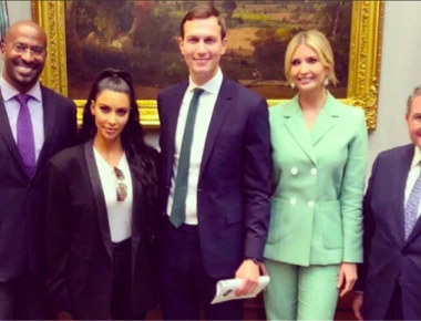 Στον Λευκό Οίκο η Κιμ Καρντάσιαν- Σε συζήτηση για τη δικαιοσύνη (φώτο)